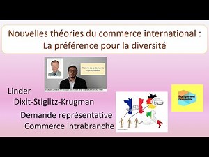 Nouvelles théories du commerce international (II) : Préférence pour la diversité Explique-moi l'éco