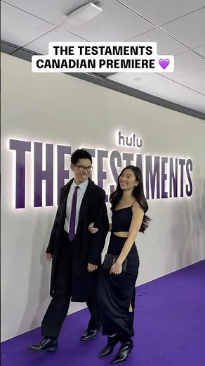 I DID NOT EXPECT THIS..😱· The Testaments Toronto Premiere 💜
