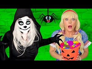 Ten Scary Steps to the Haunted House | Spooky Halloween Songs and Music for Kids, Toddlers and Baby - Videos For Kids