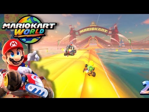 SNES Koopa Troopa Beach/Peach Stadium Intermission - Mario Kart World