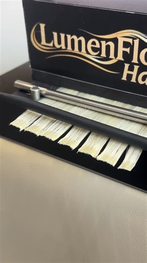 Lumen Flow Hair on Instagram: "K-tips Kit — Everything You Need to Get Started What‘s included: • Hair encapsulation device • keratin in each color: clear, dark brown, light brown, and black • Capsule cutting pliers • Keratin melting pliers • Application boards • Capsule shaping comb • Step-by-step video tutorial • Professional scissors • Styling comb • Precision tweezers 👉🏻DM us to get more info 👉🏻Click the link in the bio #hairextensions #keratin #fyp#salon #ktips"