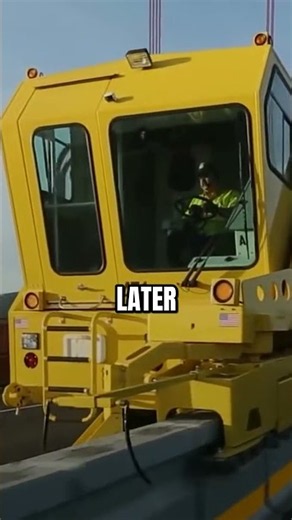 How they move highway dividers in seconds 🚛🛣️ #satisfying #engineering