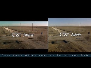 Opening scene | Cast Away | Widescreen vs Fullscreen DVD