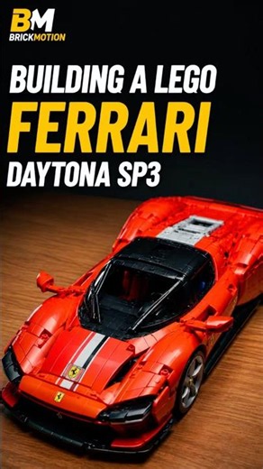 Building a LEGO Ferrari Daytona SP3 🏎️