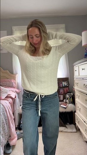 how to style a white sweater 4 different ways!!!