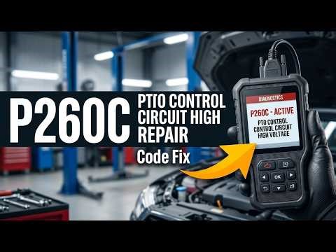 What Is P260C Obd2 Code - Pto Control Circuit High Voltage Fix