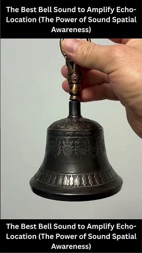 The Best Bell Sound to Amplify Echo-Location (The Power of Sound Spatial Awareness)