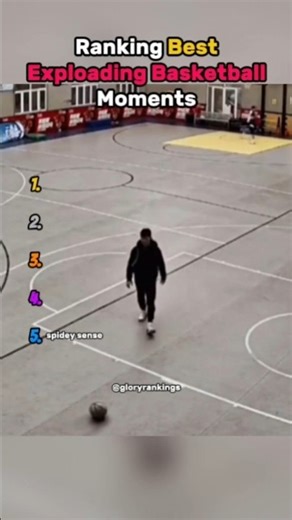 Ranking Best Exploading Basketball Moments #shorts
