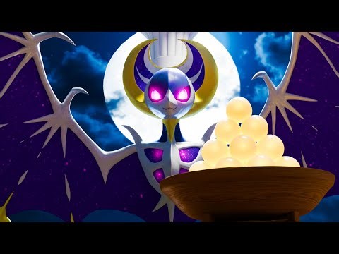 [Pokémon Cooking] I asked Chef Lunala to make moon-viewing dumplings, but he turned out to be too...