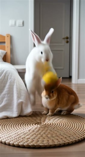 Haha sleepy Rabbit adorable nap time caught on camera #rabbit #bunny #pets