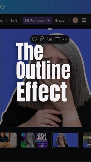 How to Find White Outline in Canva | Shadow Effect (Canva Create 2026)