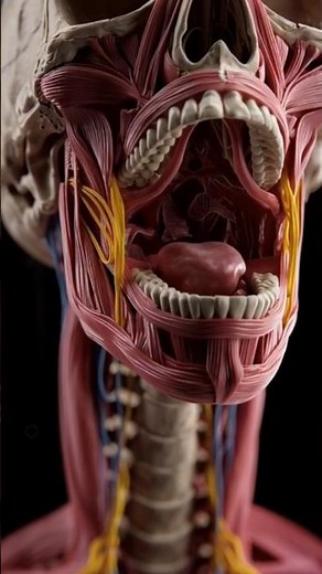 Know your mouth in 15sec#anatomy #physiotherapy #biology #science #facts #humananatomy #glossitis