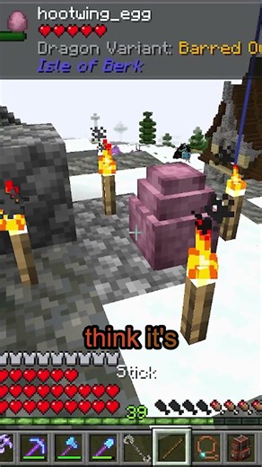 Heat Ring Missing and Dragon Hatching #minecraft
