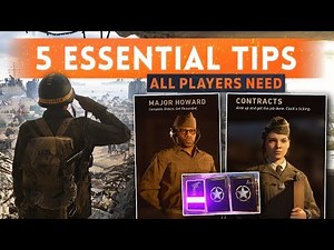 ► 5 ESSENTIAL TIPS ALL PLAYERS NEED TO KNOW! - Call Of Duty WWII