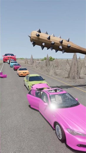 Small To Giant Cars Vs baseball bat Hammer #1