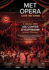 Met Opera 2024/25: Jacques Offenbach LES CONTES D'HOFFMANN - Kinoprogramm und Veranstaltungen in Gruppe