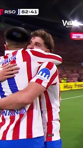 ¡JULIÁN ALVAREZ CON UN SEÑOR GOLAZO EMPATA EL JUEGO Y PONE EL 2-2 PARA EL ATLÉTICO DE MADRID! #CopaDelReyxWIN 🔴⚪🏆🇪🇸