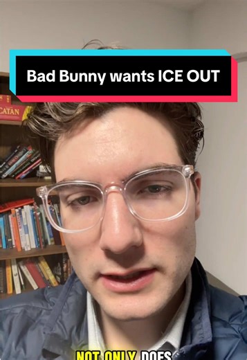 Bad Bunny wants ICE OUT #ICE #iceout #woke #badbunny