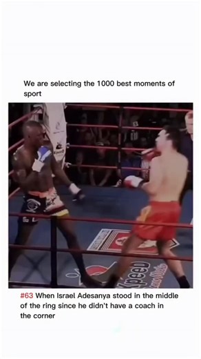Iconic | Sports | Moments | This is one of the less known and more intriguing stories from the trajectory of Israel Adesanya, who would later become one of the biggest... | Instagram