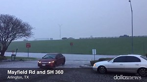 34K views · 481 reactions | It was hail getting to work from Arlington this morning. | The Dallas Morning News | Facebook