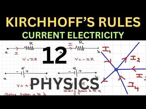 Kirchhoff’s Laws/12 Physics/Current Electricity/Quick Learning Physics
