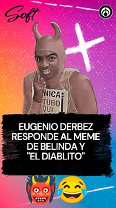Le preguntaron a Eugenio Derbez sobre el meme de "el diablito" y el opina que aunque quiere mucho a Belinda a veces hay que reírse un poco: “Hay que saber tomar un chiste” 🤗 #EugenioDerbez #TodoParaLaMujer | Radio Fórmula