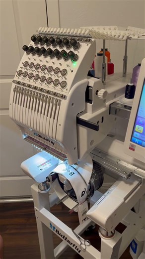 This is what a commercial embroidery machine can do in minutes 👀