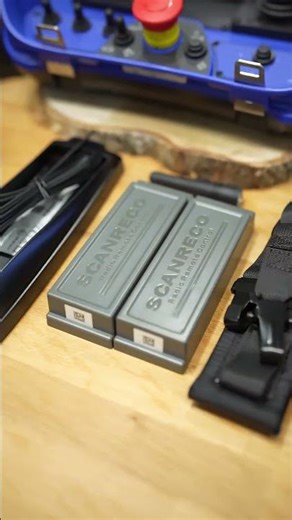 Remote Radio Scanreco G2B Maxi PWM DIN Connectors 12/24 V #truck #crane #atlas #parker #komatsu #fyp