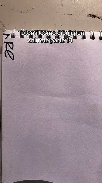 Tutorial para dibujar un chirrete - Parte 14