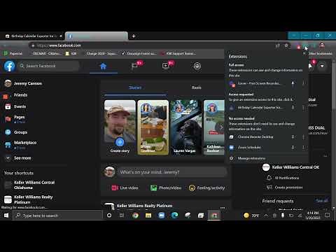 Export Birthdays from Facebook