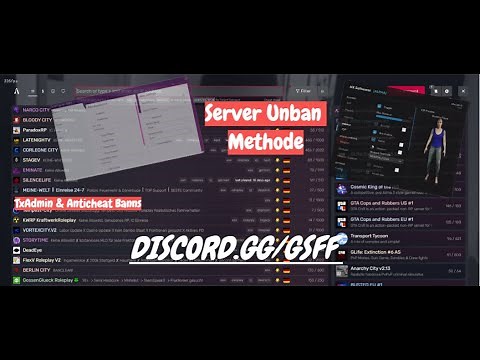[GSFF] FiveM Server Bann umgehen/remove! (Deutsch) I Ohne Woofer! [GER]