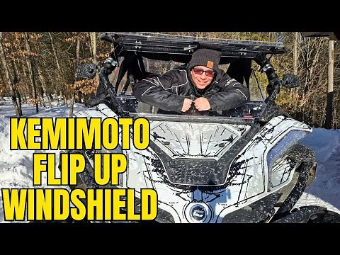 Kemimoto Flip Windshield Review