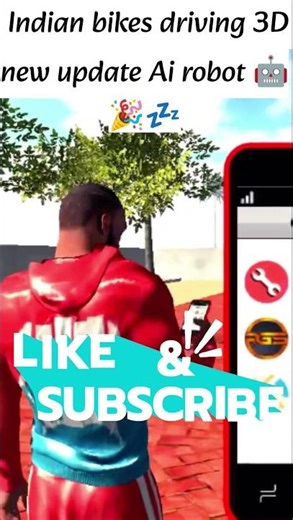 New AI Robot 💤 | Indian bikes driving 3D | @Votexharsh-official | #shorts