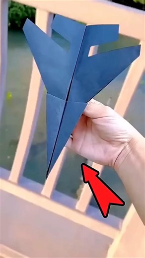How to make best paper jet 🤗✈️ , Paper plane tutorial , Far flying paper airplane #paper​​​ #shorts