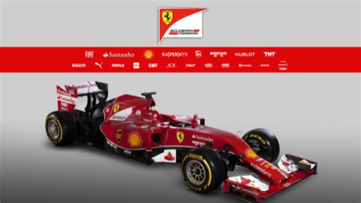 红色王朝在即！法拉利发布2014赛季新车F14T！