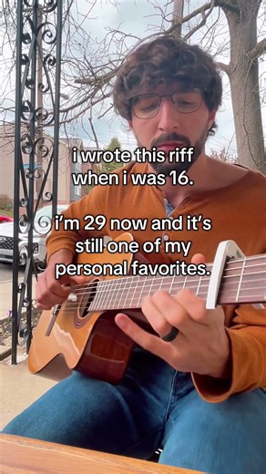 cool fingerpick nylon string riff