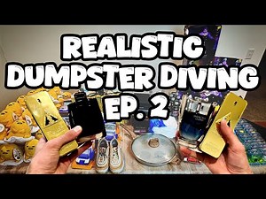 I Found a MASSIVE Haul in Less Than 2 Hours! | Authentic Dumpster Diving