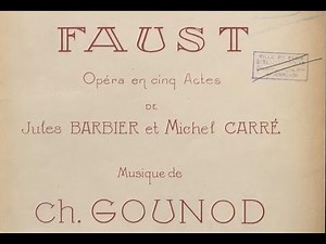 Faust (Gounod) Acte IV - Trio et Mort de Valentin (Robert Massard, dir. Benzi) [Score Video]