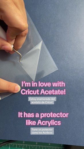 Cricut Acetate😍😍😍😍 It’s perfect 👌🏻 #crictuproject #Acetate #Crafters #materialscrafts #crafts #craftersoftiktok #recomendation #acetatestencil #Caketoppers #BoxGift #Cricut ##Silhouett #Tips #VIRGINIA #USA