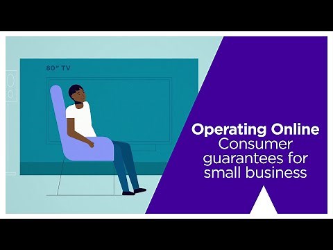 Consumer guarantees for small business: operating online