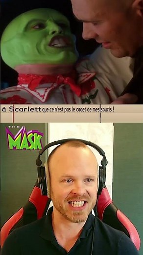 Enfin un oscar 🏆 pour ma prestation de voix 🤣 - Doublage Jim Carrey dans The Mask 🎭 (P.2)