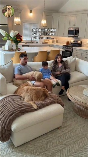 When dad leaves the room Vs when mom leaves the room 😭🤭