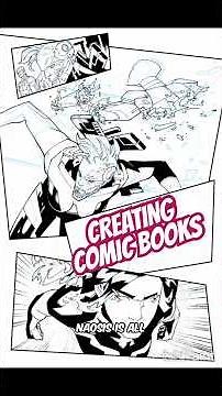 HOW TO CREATE COMIC BOOKS - DYNAMIC PAGE LAYOUT #artwork #artist #comicart #comicartists