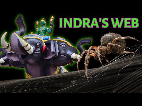 Indra's Web Unraveled: The Connection Between Spiders and the Ancient Buddhist Concept