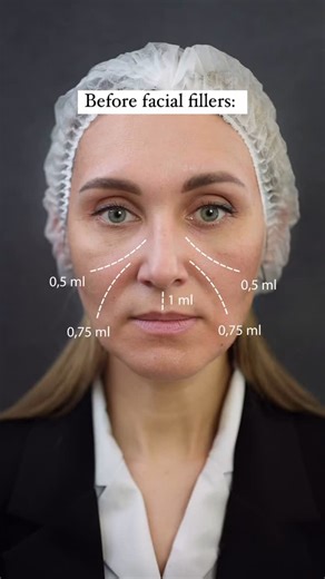 Botox and Fillers 💉 on Instagram: "Facial profiling and restoring volume loss with hyaluronic acid facial fillers 💉 Do you like the results? ⬇️⬇️ She received around 3-4 syringes of filler that was injected in her lips, smile lines, and mid-face/cheek area. Facial filler results are immediate and usually last around 18-24 months. This procedure was done by @ageclinic_spain"