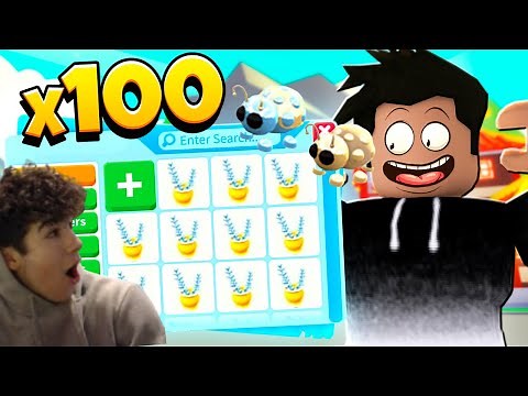 HATCHING 100 Diamond Lavender for DIAMOND LADYBUGS! (Roblox Adopt me)