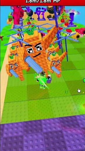 Toanland and how to increase luck to grow huge plants #roblox #plantsvsbrainrots