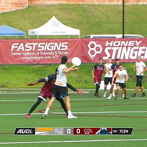 Jordan Kerr had 8 assists the last time he faced the Summit Watch the Colorado Summit vs Salt Lake Shred rematch tonight 📱 http://watch.AUDL.tv | 9 PM/ET | Ultimate Frisbee Association