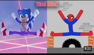 1.1M views · 48K reactions | 8 Min Best Falls | Stickman Dismounting...