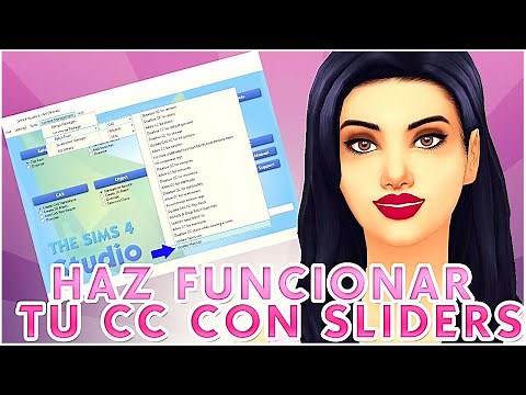 HAZ FUNCIONAR TU CC CON SLIDERS / TUTORIAL // LOS SIMS 4